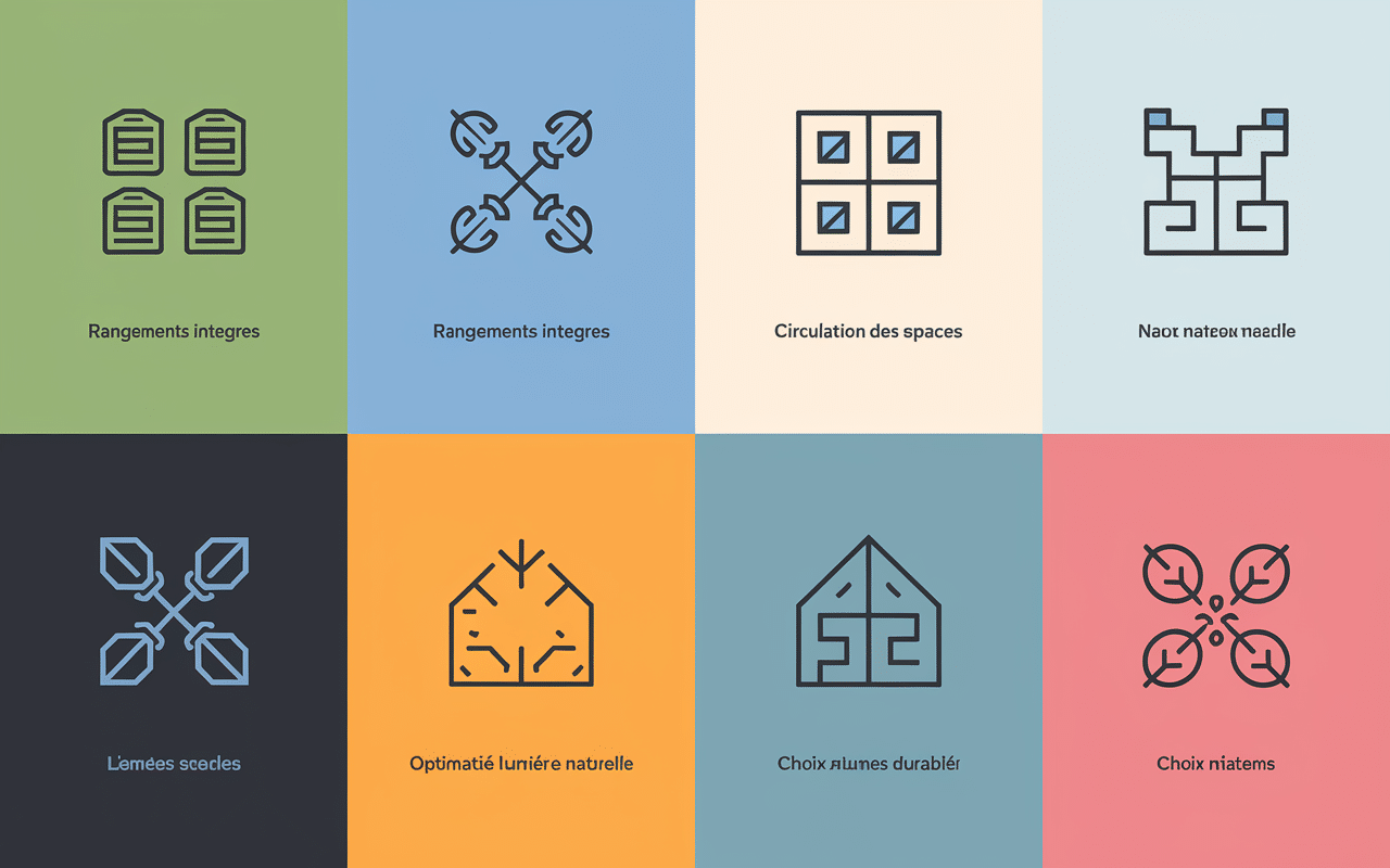 schema principes agencement interieur maison langel