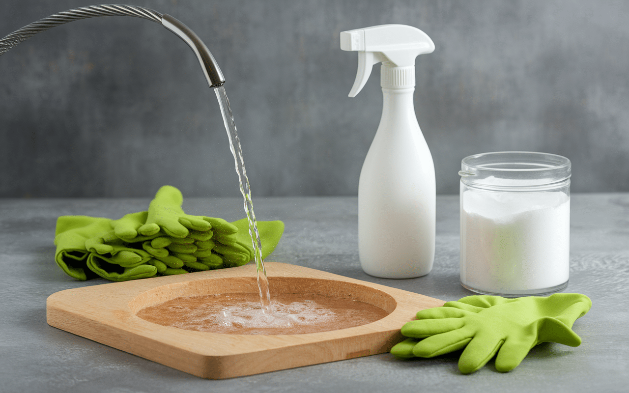 Eau chaude vinaigre bicarbonate contre asticots maison