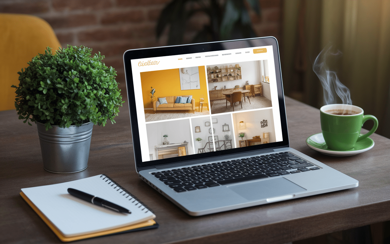 beau beau blog ecran ordinateur decoration interieur coloré