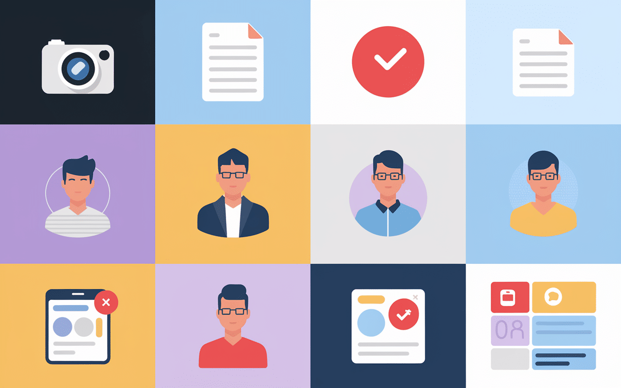 Fonctionnalités home bubble application mobile avec icônes