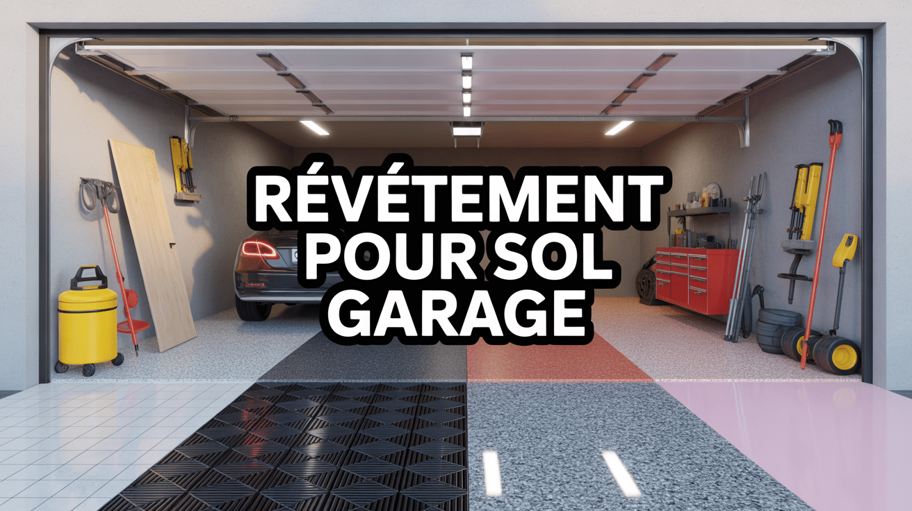 Garage moderne avec revetement pour sol garage differents types