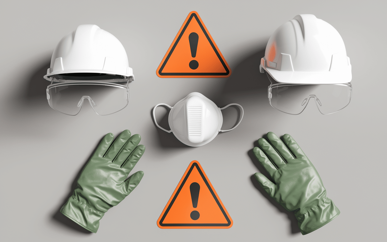 Équipements protection acide nitrique précautions