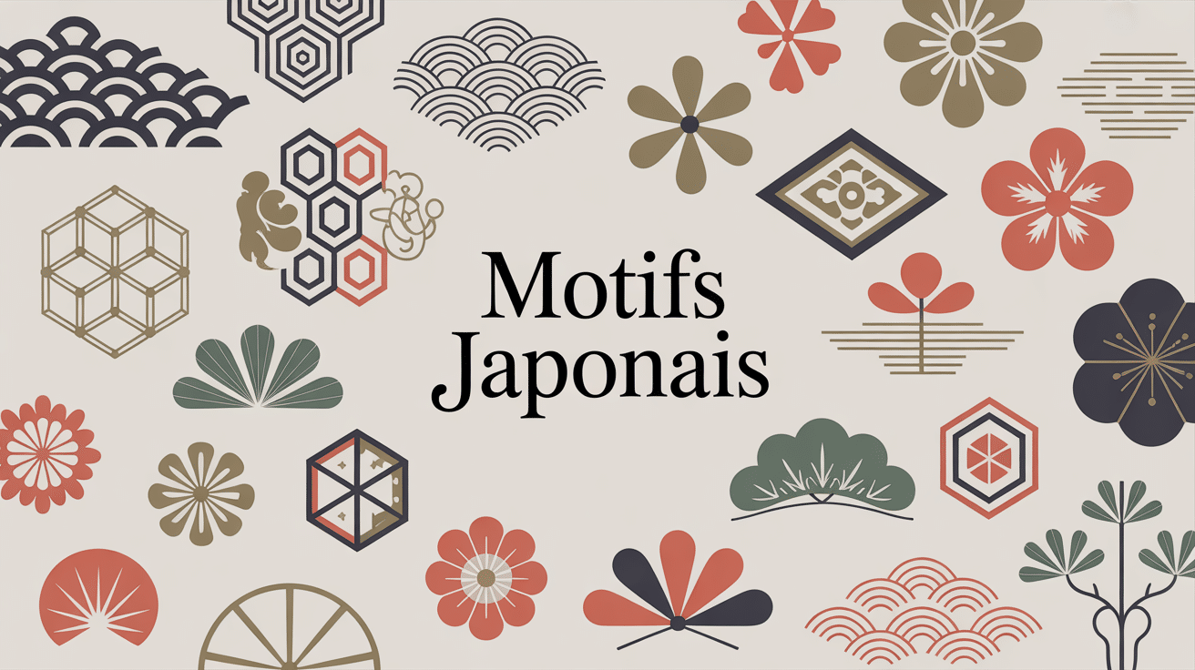 Collection de motifs japonais wagara