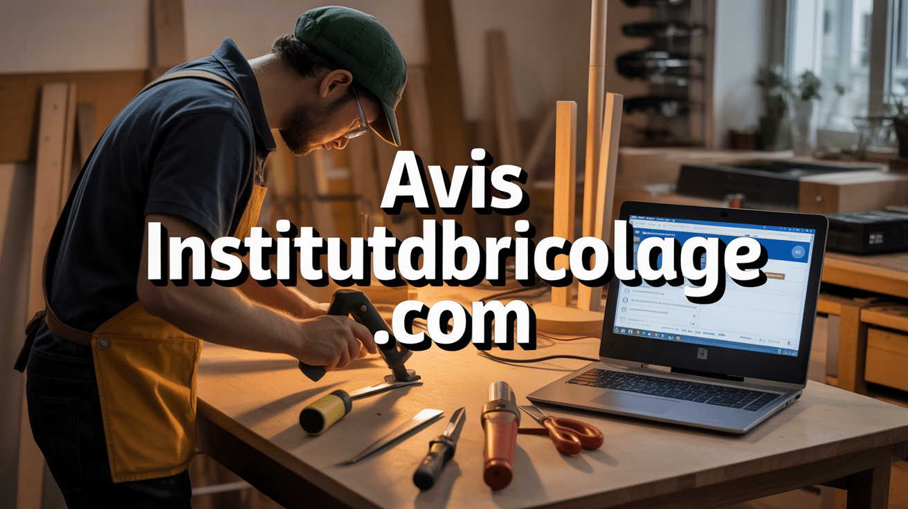 Artisan silhouette avec outils et ordinateur