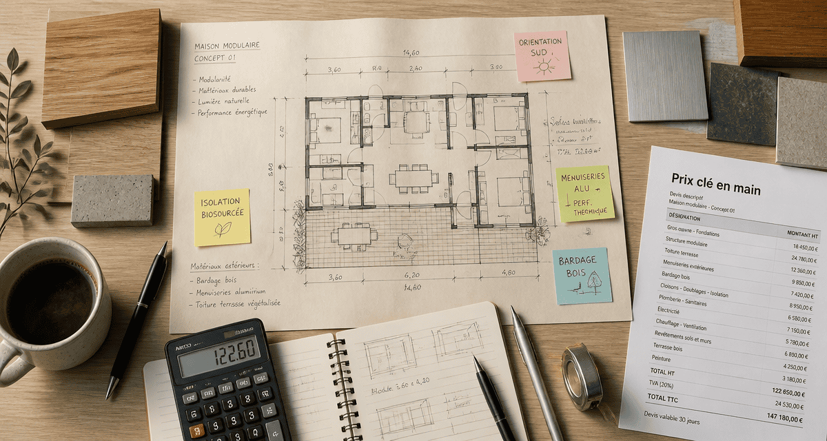 maison modulaire prix clé en main plan devis